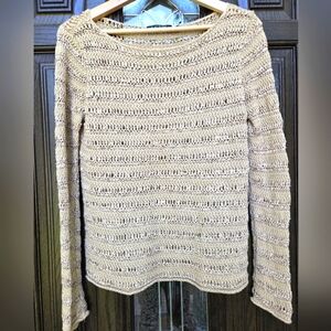 Lauren Ralph Lauren Textured Tan Sweater